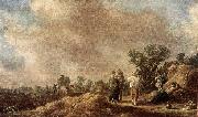 Jan van Goyen Haymaking oil painting reproduction